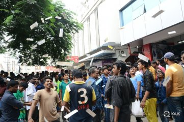 Jai Lava Kusa Movie Hungama at RTC X Roads